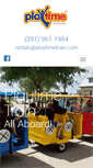Mobile Screenshot of playtimetrain.com